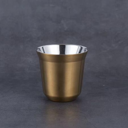 Tasse Explorer Diamondrinks – Éclat Doré 80 ml