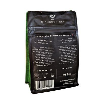 SUNLIT SAMBA : Café grain Brésil 250g - Torréfaction artisanale Francaise