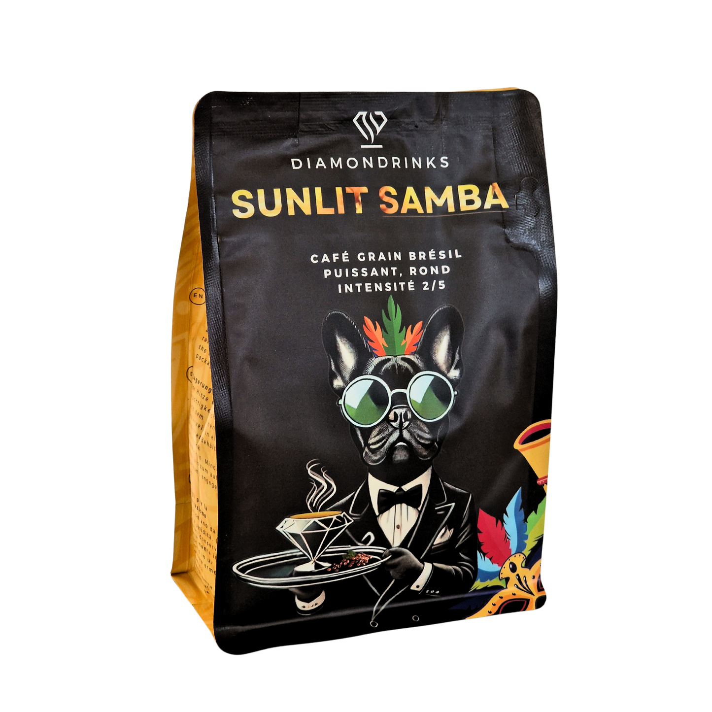 SUNLIT SAMBA : Café grain Brésil 250g - Torréfaction artisanale Francaise